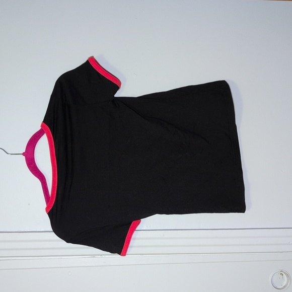 ⚡3/40$⚡ Killstar Black Tee with Red Trim and White Print - Picture 2 of 4